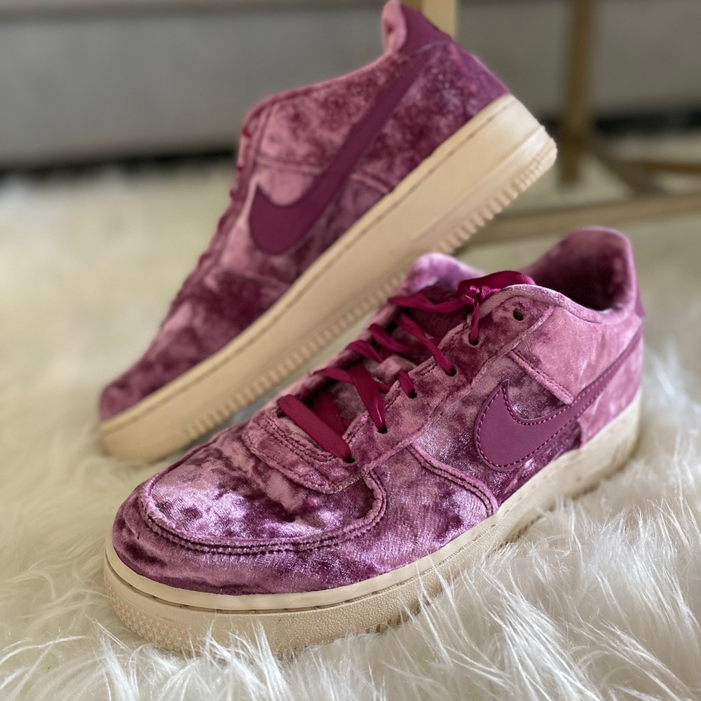 Crushed Velvet Air Force 1